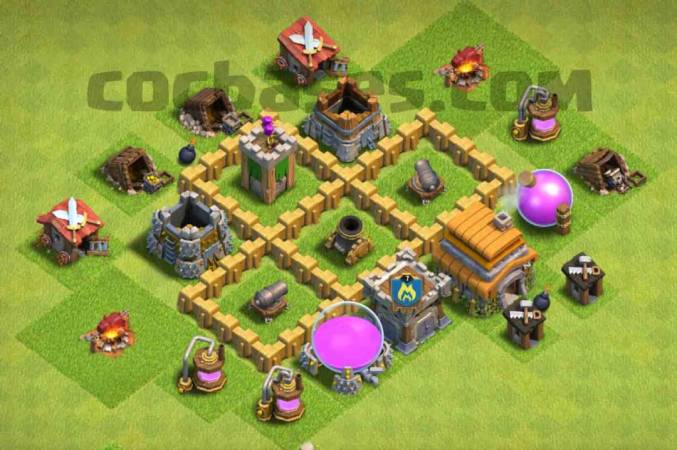 Unique-town-hall-3-war-base