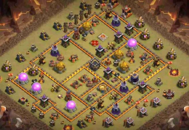Anti 3 Star TH10 War Base