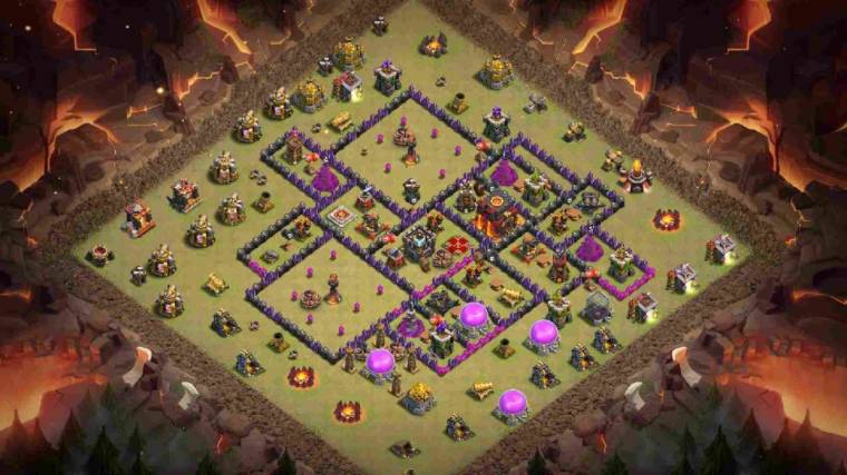 Anti 3 Stars Level 10 Village Design