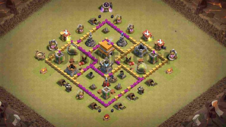 Anti 3 Stars TH6 Hybrid Base Link