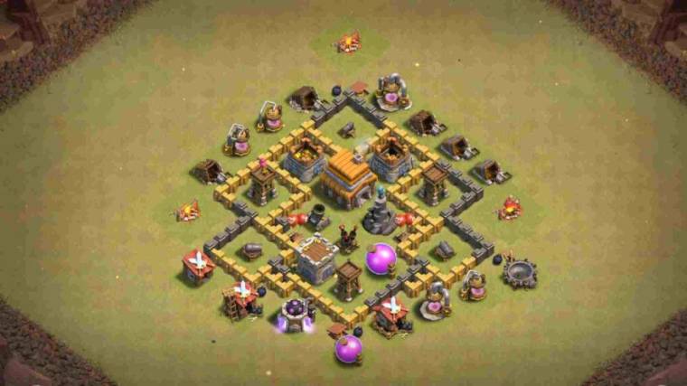 Bes TH5 War Base Link