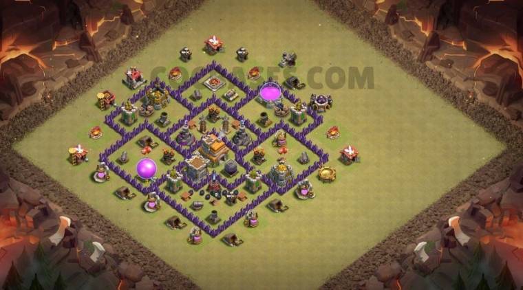 Best Clash Of Clans Base Town Hall 07 Hybrid Link