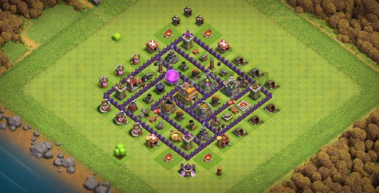 Best Clash Of Clans Base Town Hall 07 Link