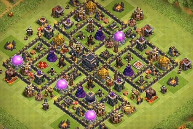 Best Clash Of Clans Base Town Hall 09 Trophy Link