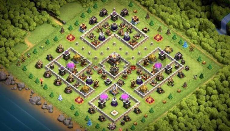 Best Clash Of Clans Base Town Hall 11 Trophy Link