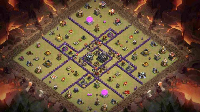 Best Clash Of Clans Town Hall 9 War Layout Link