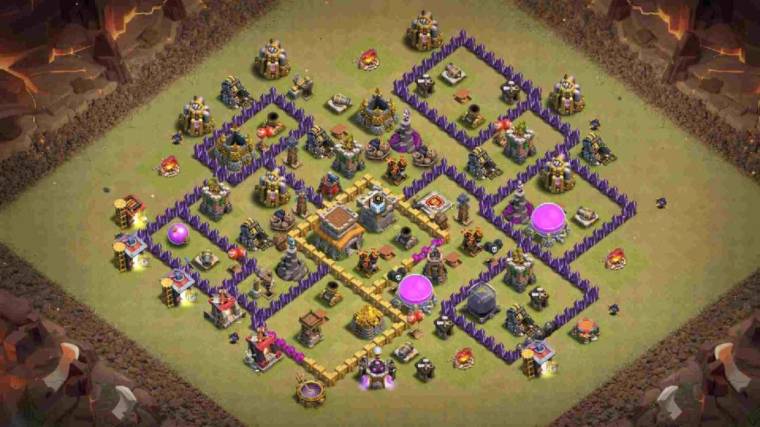 Best Level 8 Defense Village