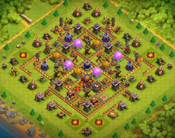Best TH10 Farming Base Copy Link