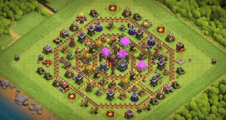 Best TH10 Trophy Base Link
