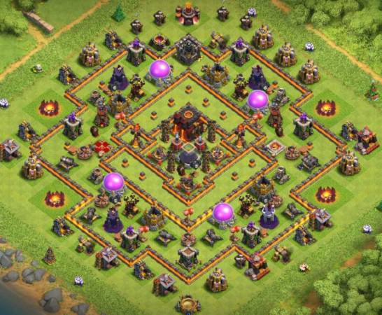 Best TH10 Trophy Base Link