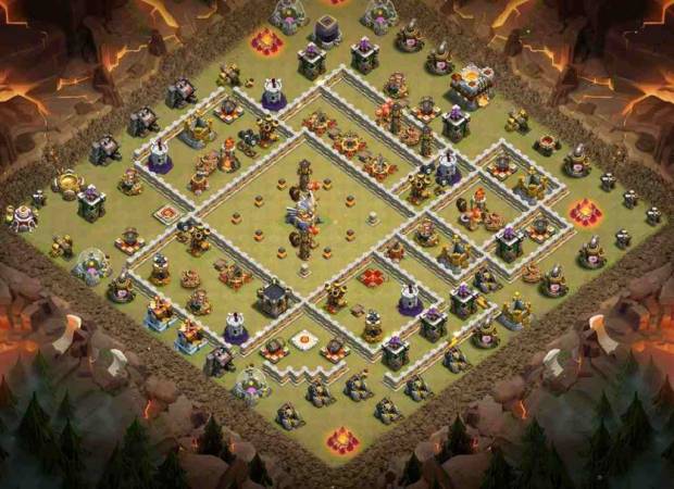 Best TH11 War Base Copy Link