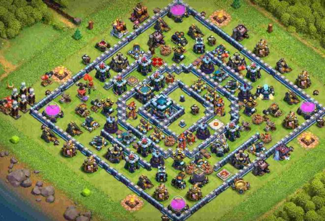 Best TH13 Farming Base Link