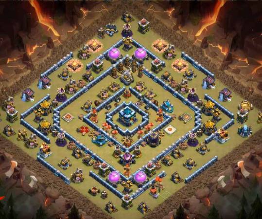 Best TH13 War Base Link