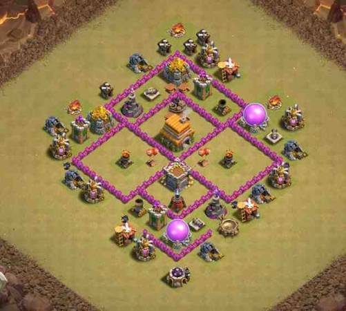 Best TH6 War Base With Link