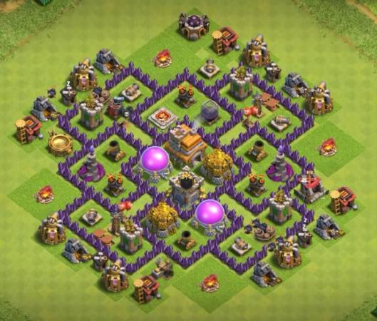 Best TH7 Defense Base New Update