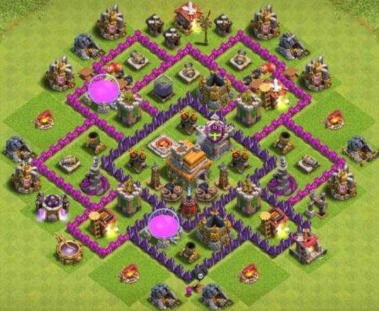 Best TH7 Trophy Layout Copy Link