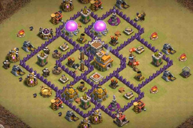 Best TH7 War Base Copy Link