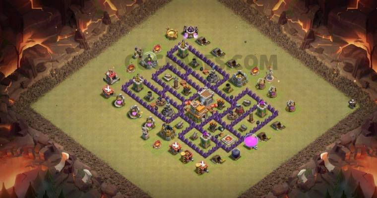 Best TH7 War Base Link