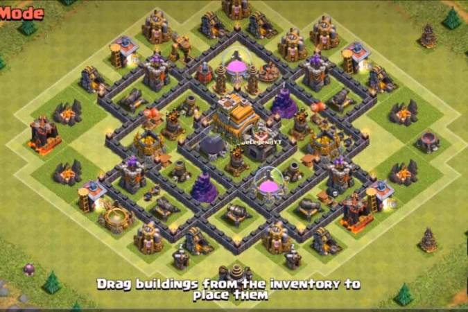 Best TH7 War Base Without Barbarian King 2023