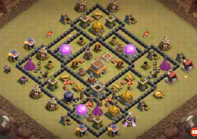 Best TH8 War Base With Link