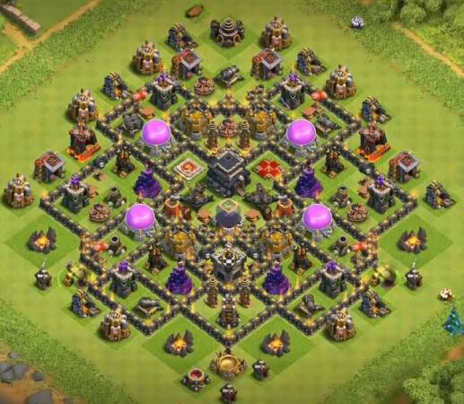 Best TH9 Farming Base Layout