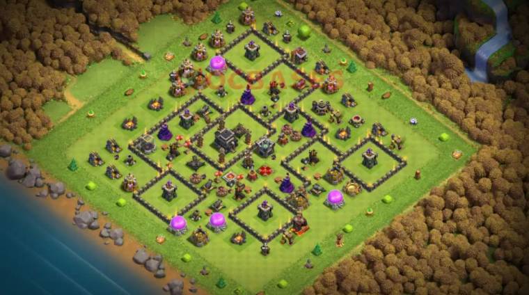 Best TH9 War Base Link