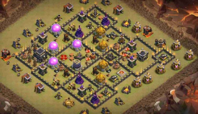 Best TH9 War Base With Link