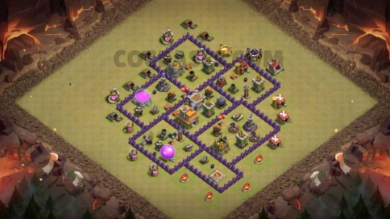 Best Town Hall 07 Hybrid Base Link Anti Everything