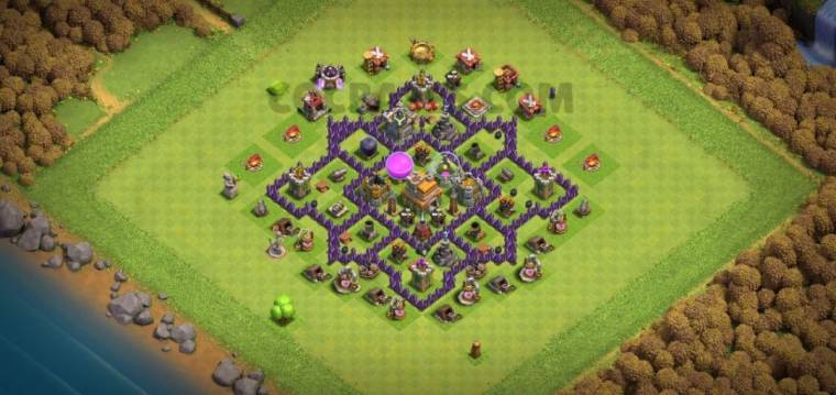 Best Town Hall 07 Trophy Base Link Anti Everything