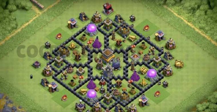 Best Town Hall 08 Hybrid Base Link Anti Everything