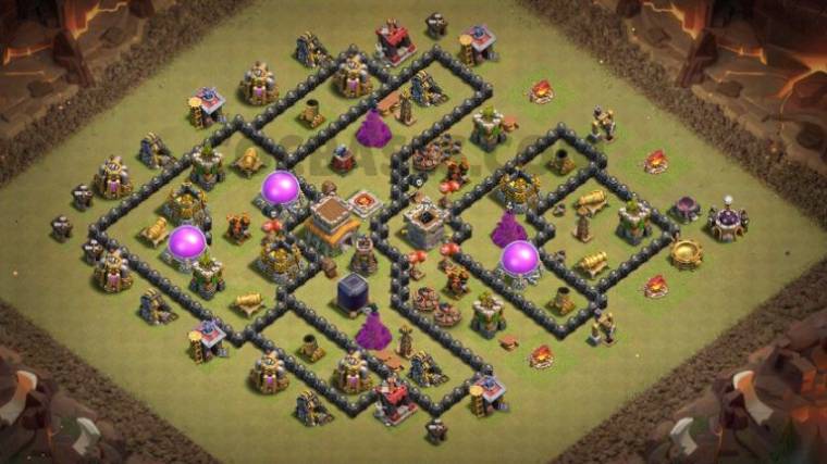 Best Town Hall 08 Trophy Base Link Anti Everything