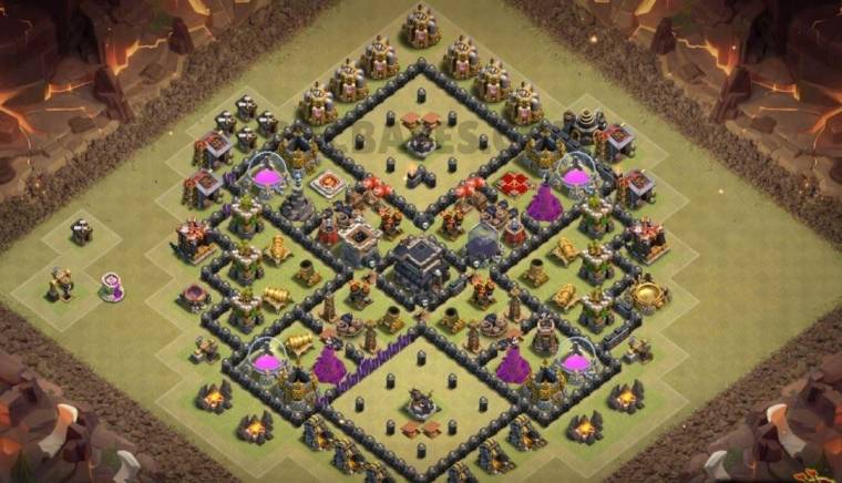 Best Town Hall 09 Trophy Base Link Anti Everything