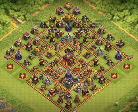 Best Town Hall 10 Trophy Base 2023