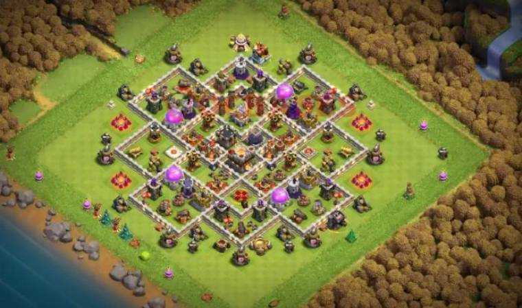 Best Town Hall 11 Base Hybrid Link