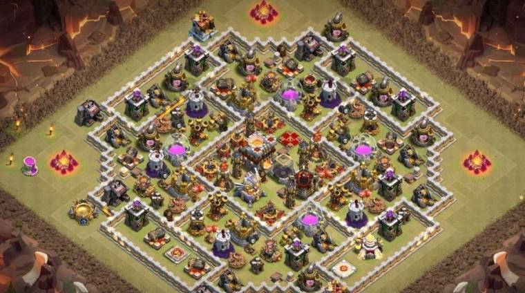 Best Town Hall 11 Hybrid Base Link Anti Everything