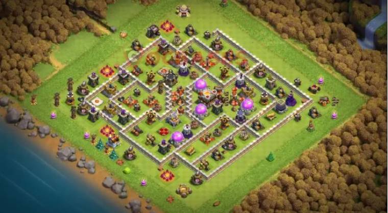 Best Town Hall 11 Hybrid Base With Link