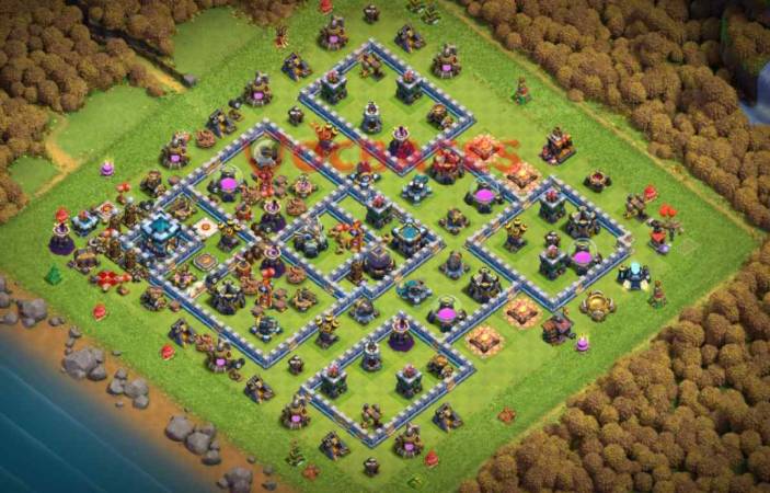 Best Town Hall 13 Base Hybrid Link