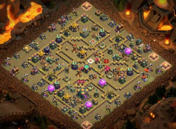 Best Town Hall 14 Base Defense