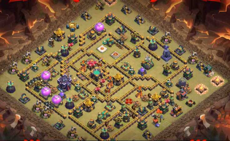 Best Town Hall 15 Clan War League Base Link