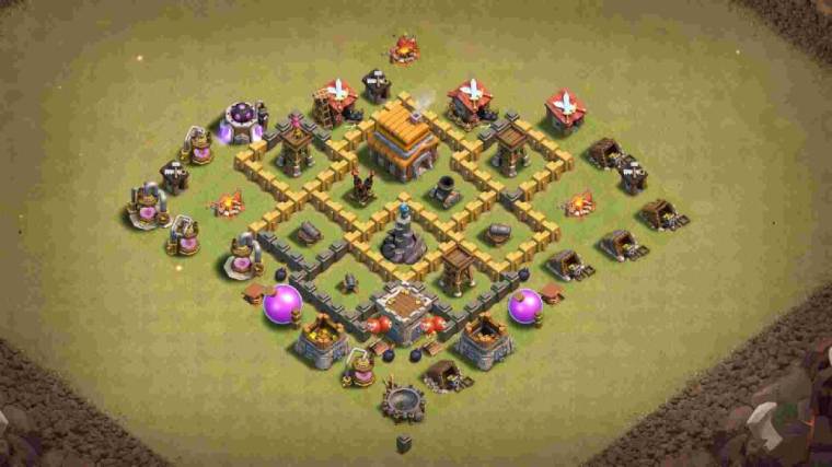 Best Town Hall 5 War Base Link