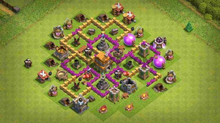 Best Town Hall 6 Trophy Base Link