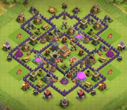 Best Town Hall 8 Defense Base 2023 Anti Everything