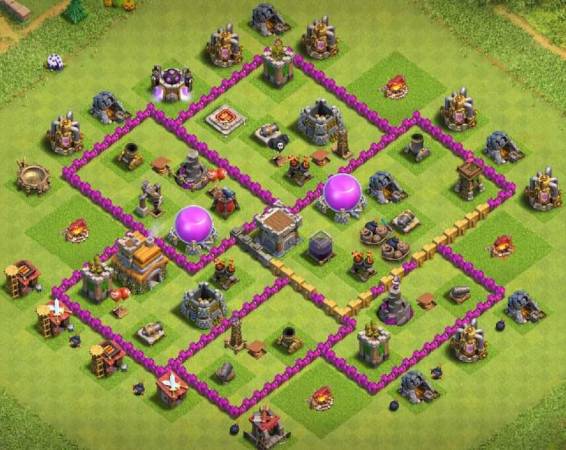 CC Centered Farming Map Link Town Hall 7