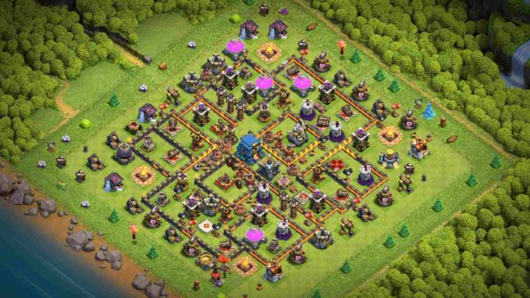 Clash Of Clans 12 Base