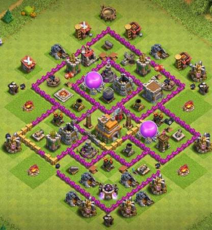 Clash Of Clans Level 7 Loot Protection Base Link