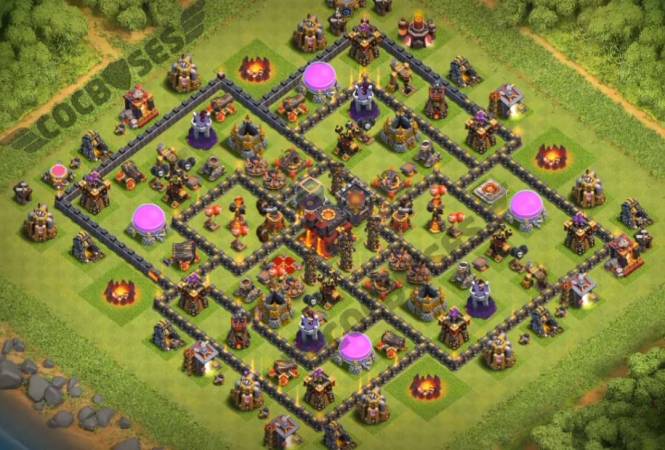 Clash Of Clans TH10 Farming Base For Titan League