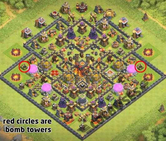 Clash Of Clans TH10 Trophy Base