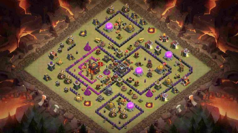 Clash Of Clans TH10 War Design