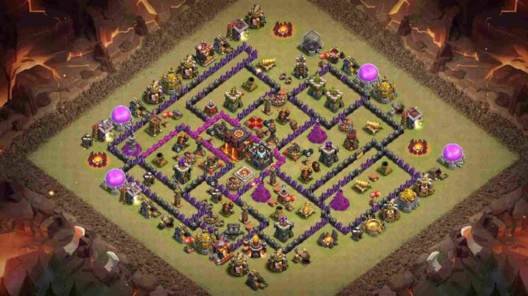 Clash Of Clans TH10 War Village