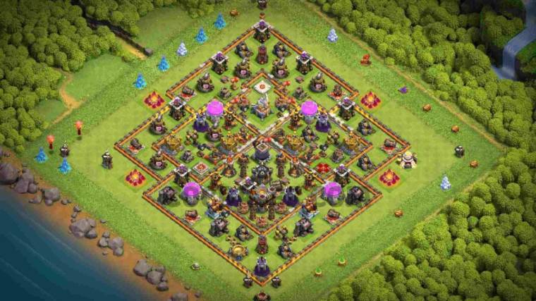 Clash Of Clans TH11 Farming Base Link